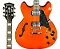 Guitarra Semi Acústica Waldman Semi Hollow GHO110 OR Laranja - Imagem 2