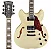 Guitarra Semi Acústica Waldman Semi Hollow GHO220 CP Creme - Imagem 2