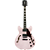 Guitarra Semi Acústica Waldman Semi Hollow GHO220 RS Rosa - Imagem 1
