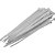 Abraçadeira Nylon 6,0x200mm Branca Storm - PCT / 100 - Imagem 1