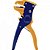Alicate Desencapador 7" Azul/Amarelo BRASFORT - Imagem 1