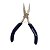 Alicate Mini Bico Meia Cana Curvo 6" Brasfort - Imagem 1