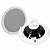 Arandela Coaxial 6" CLR300CX Clear Line 30W RMS Hayonik - Imagem 2