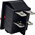 Chave Gangorra Com Led 4 Terminais Vermelha KCD2 Storm - Imagem 2