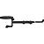 Clamp Duplo Para Fone/Garrafa C21 Preto ASK - Imagem 1