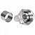 Conector F para Cabo RGC06 com Anel Crimpar GENÉRICO - CEM / 100 - Imagem 1