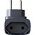 Protetor Contra Surtos DPS 2P 10A Pocket Fit Clamper Preto - Imagem 2