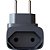 Protetor Contra Surtos DPS 3P 10A Pocket Fit Clamper Preto - Imagem 2
