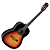 Violão Tagima Memphis Classical AC-40 Aço Sunburst - Imagem 1