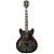 Guitarra Semi Acústica Waldman Semi Hollow GHO220Q BK Preto - Imagem 1