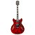 Guitarra Semi Acústica Waldman Semi Hollow GHO220Q RD Vermelho - Imagem 1