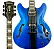 Guitarra Semi Acústica Waldman Semi Hollow GHO220S MLB Metallic Blue - Imagem 2