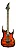 Guitarra Waldman Super Strato WGA220F SB Sunburst - Imagem 5