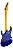 Guitarra Waldman Super Strato WGAR220QX BLB Blue Burst - Imagem 8