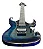 Guitarra Waldman Super Strato WGAR220QX BLB Blue Burst - Imagem 4