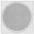 Arandela Coaxial Quadrada CL3000 CXTQ 30W RMS C/ Trafo 70V - Imagem 1