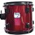 Bateria Acústica 2t Erd Vermelha Com Banco Ny F1rst - Imagem 3