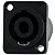 Conector Speakon Fêmea 4 Pólos HP015 Preto HYX - PCT / 2 - Imagem 3