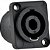Conector Speakon Fêmea 4 Pólos HP015 Preto HYX - PCT / 2 - Imagem 4