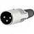 Conector XLR Macho 3 Pólos Niquelado HX028M HYX - PCT / 2 - Imagem 3