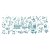 Kit Teclado e Mouse Sem Fio Letron Harry Potter Azul - Imagem 4