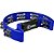 Pandeiro Meia Lua 22cm 40070 Luen Azul - Imagem 1