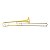 Trombone Tenor Ysl 354 E Laqueado Dourado Com Case Yamaha - Imagem 1