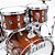 Tama 50th Anniversary Limited SU42RS-SMH Superstar Reedição Super Mahogany - Shellkit - marrom - Imagem 4