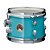 Bateria Shell Pack (4 Tambores) Bumbo 14 (Aqua Blue) Tama Club-JAM Flyer Kit LJK44S-AQB - Imagem 2