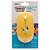 Mouse Sem Fio Letron Piu Piu 1000dpi Amarelo - Imagem 4