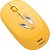 Mouse Sem Fio Letron Piu Piu 1000dpi Amarelo - Imagem 2