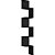 Estante de Canto Multivisão Preto - Imagem 2