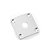 Suporte Para Jack Instrumentos Quadrado Cromado Gotoh JCB-4C - Imagem 1