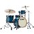 Bateria Shell Pack (4 Tambores) Bumbo 18 (Azul Blue Lacquer Burst) Tama Superstar Classic CL48S-BAB - Imagem 1