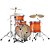 Bateria Shell Pack (4 Tambores) Bumbo 18 (Tangerine Lacquer Burst) Tama Superstar Classic CL48S-TLB - Imagem 3