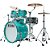 Bateria Shell Pack (4 Tambores) Bumbo 22 (Aqua Marine) Edição Limitada 50 Anos Tama Limited Superstar Reissue 50th Anniversary SU42RS-AQM - Imagem 2