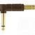 Cabo para Instrumentos P10 x P10 (90°) 4,5m DELUXE SERIES Amarelo Tweed FENDER - Imagem 3