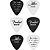 Kit Palheta Fender Medium 351 Juanes Black and White (C/6) - PCT / 6 - Imagem 1