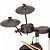 Bateria Eletrônica Compacta Shelter Std36 193 Sons Usb Midi - Imagem 5