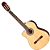 Violão Eletroacústico Hofma Clássico Canhoto Nylon HMC 225 NT LH - Imagem 1