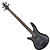 Contrabaixo 4C Canhoto Ibanez SR300EBL Weathered Black - Imagem 1