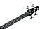 Contrabaixo 4C Ibanez GSR180-BEM Baltic Blue Metallic - Imagem 4