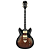 Guitarra Semiacústica Ibanez AS93QMSP Dark Brown Sunburst - Imagem 2