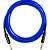 Cabo Para Instrumentos Player P10 x P10 3m Azul Hayonik - Imagem 2