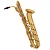 Saxofone Profissional Barítono Mib SB 506 Eagle + Estojo - Imagem 1