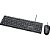 Kit Mouse e Teclado Fortrek C13 Office USB ABNT2 Preto - Imagem 3