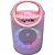 Caixa de Som Com Microfone Letron Hello Kitty 60w Rosa - Imagem 1
