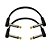 2 Cabos Pedais 2 P10 Em L 10cm Custom DAddario PW-FPRR-204 - Imagem 1