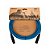 Cabo Microfone XLR Azul Classic DAddario PW-CPMIC-20BU - Imagem 1