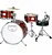 Bateria Infantil Acústica Profissional X-Pro Bat Jr Std - Imagem 1